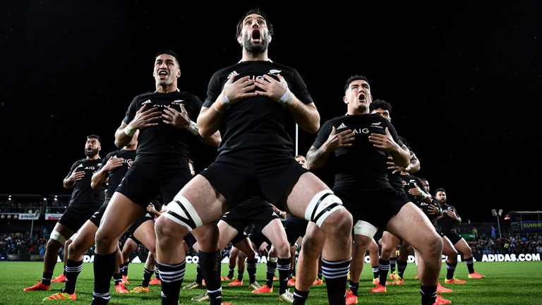 All Blacks haka