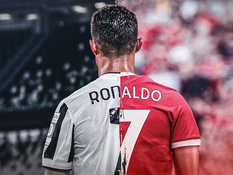 How to draw Cristiano Ronaldo back side with Manchester United jersey || CR7  drawing - YouTube