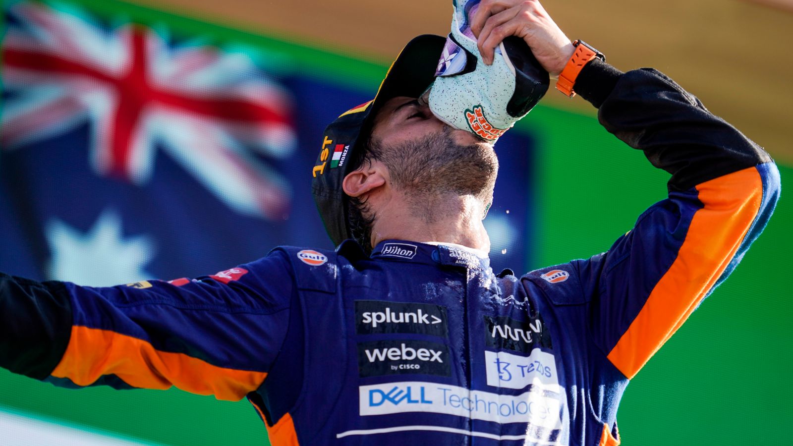 Italian GP Daniel Ricciardo 'overwhelmed' as driver ends his and