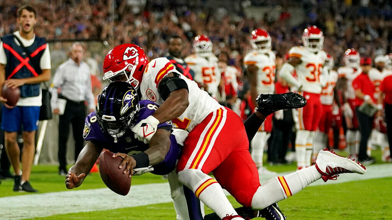 Kansas City Chiefs 35-36 Baltimore Ravens: Lamar Jackson Leads Ravens ...