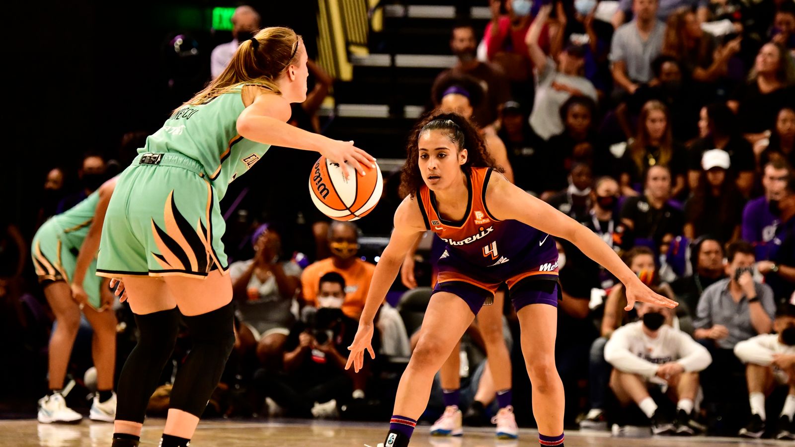 WNBA playoffs Phoenix Mercury hold off New York Liberty in thriller