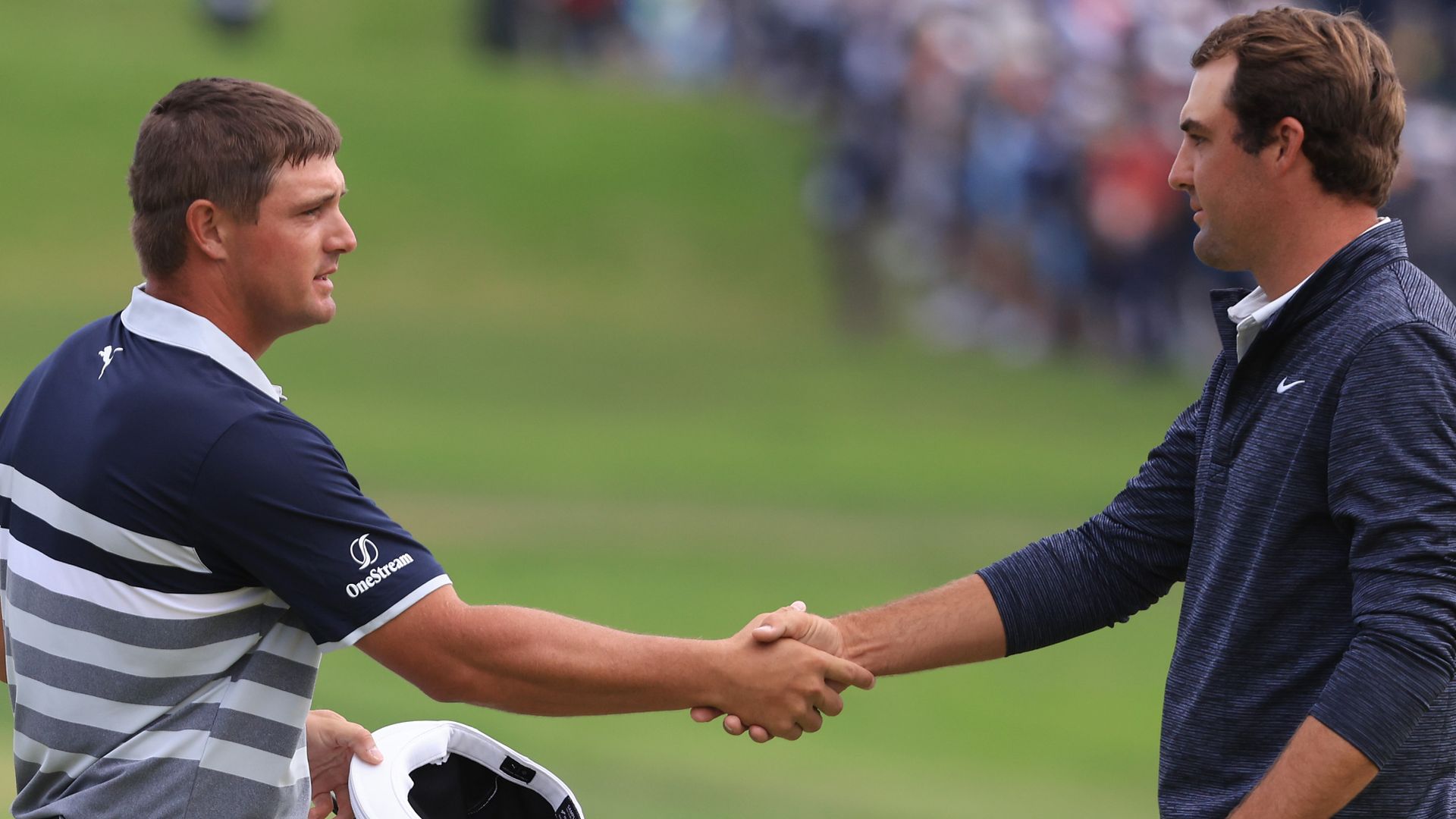 DeChambeau grouped with Scheffler in practice