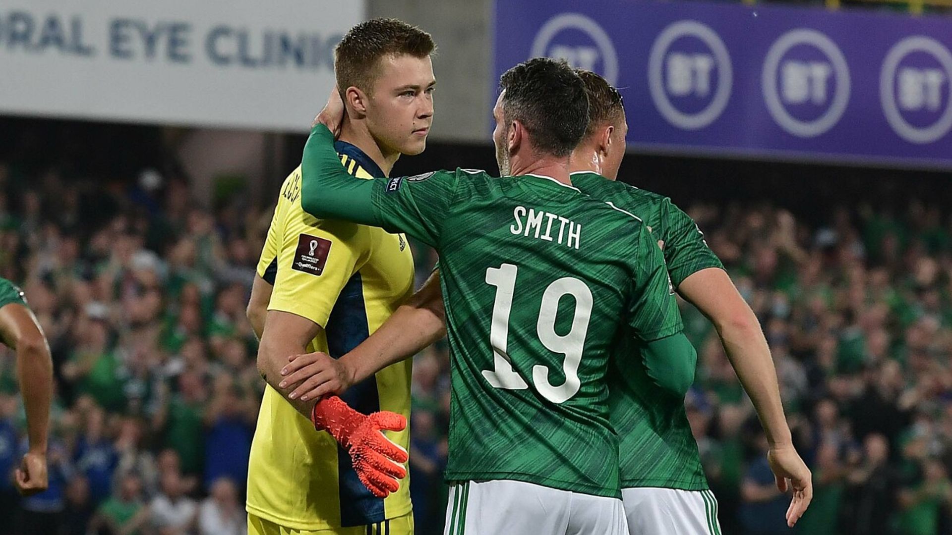 Peacock-Farrell pen save earns Northern Ireland point