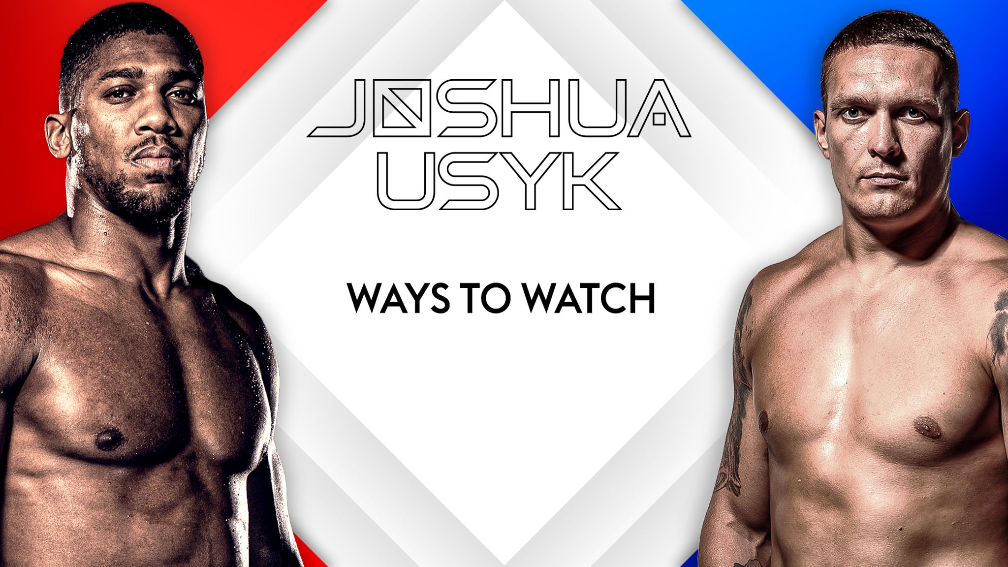 Joshua vs Usyk All the ways to watch the world heavyweight title fight Boxing News Sky Sports
