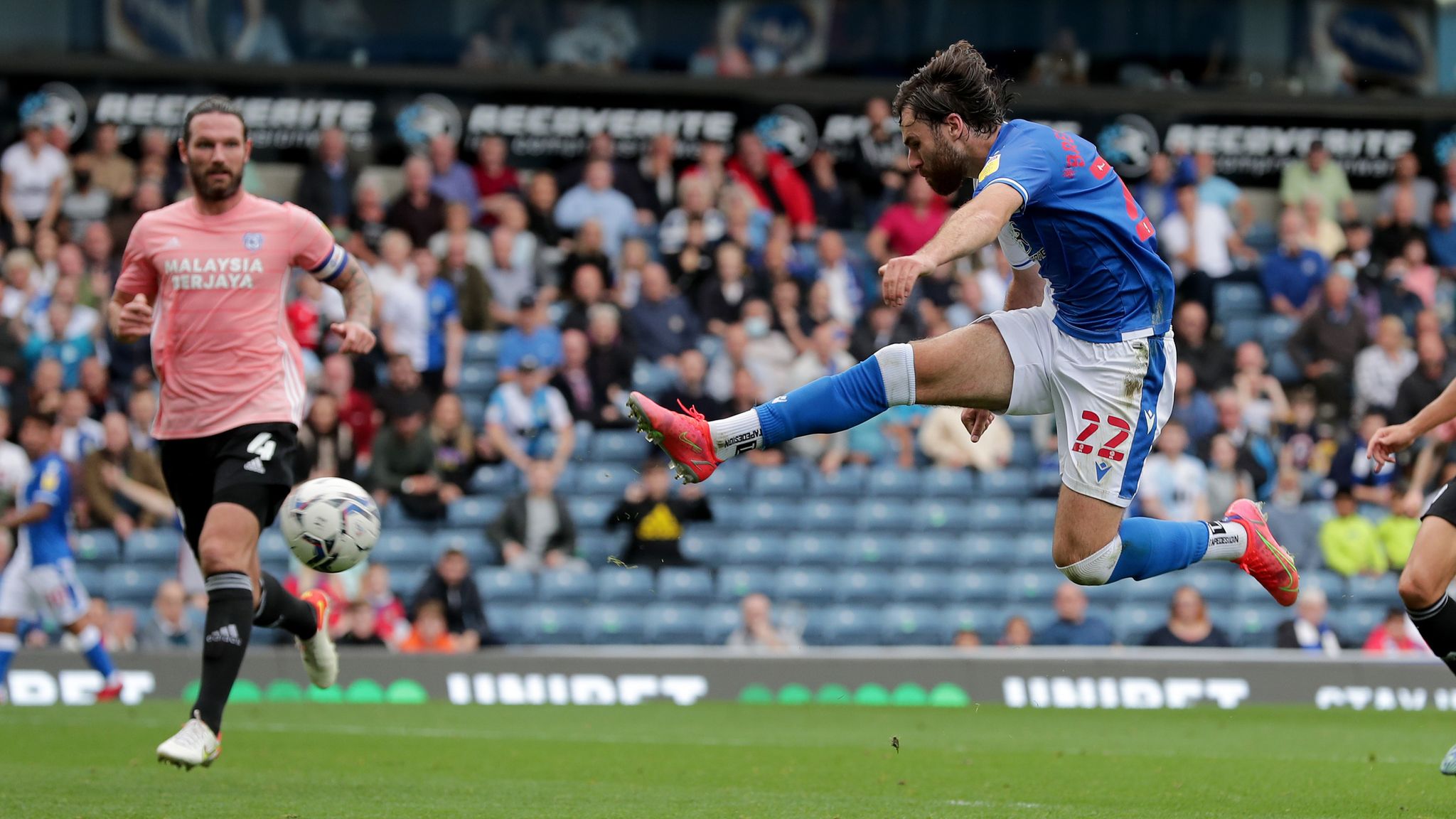 Blackburn Rovers 5 1 Cardiff City Ben Brereton Diaz Hits Hat Trick In Thumping Win Football News Sky Sports