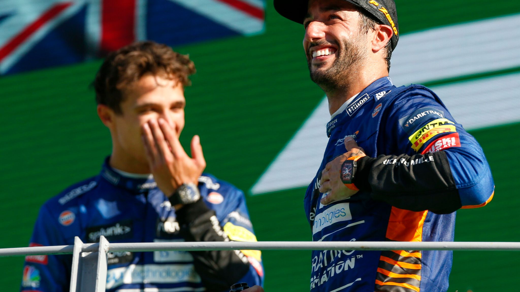 Daniel Ricciardo has first Ayrton Senna-inspired 'pinch me' moment