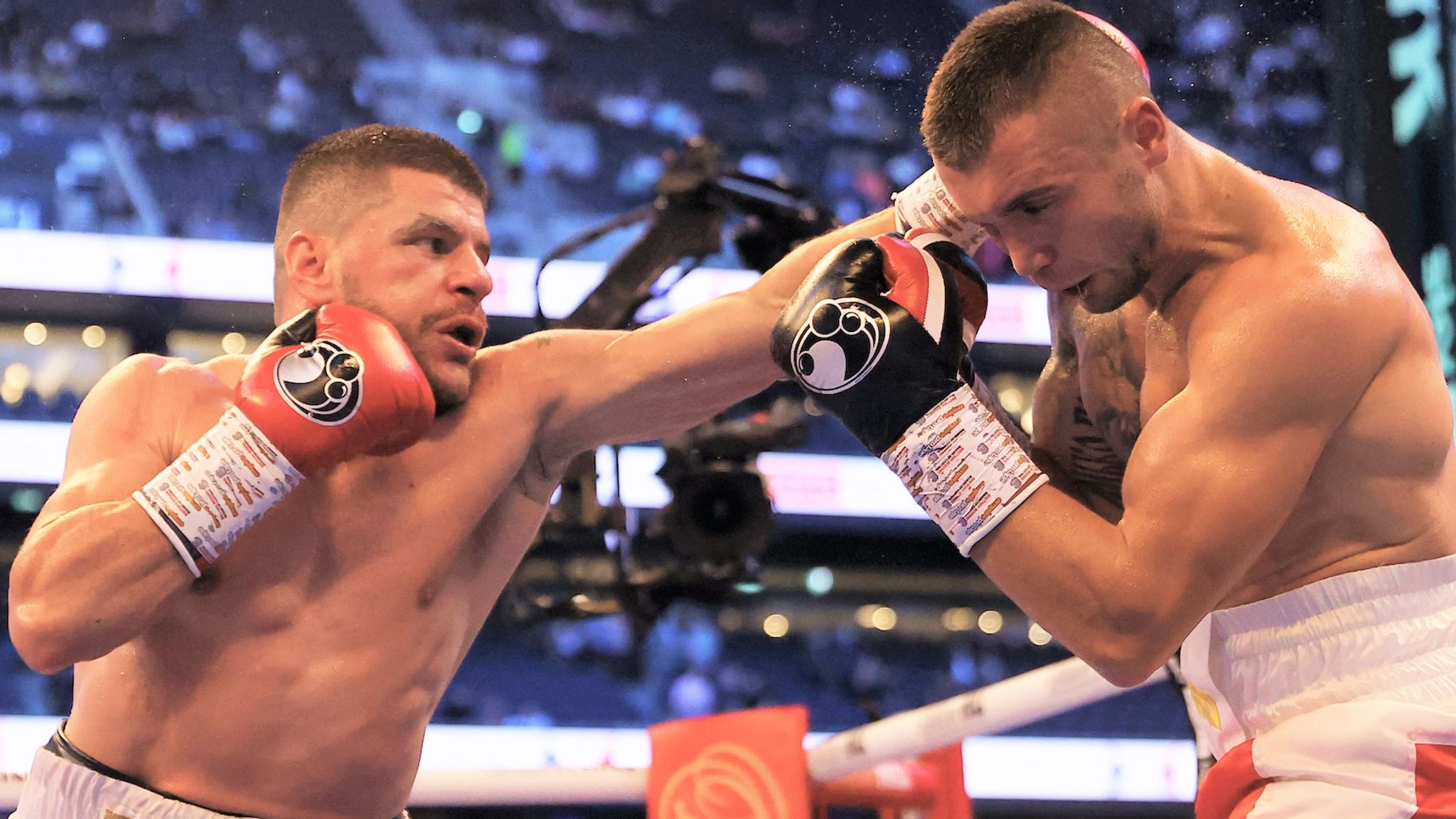 Joshua vs Usyk Florian Marku defeats Maxim Prodan by split decision to claim IBF international welterweight title Boxing News Sky Sports