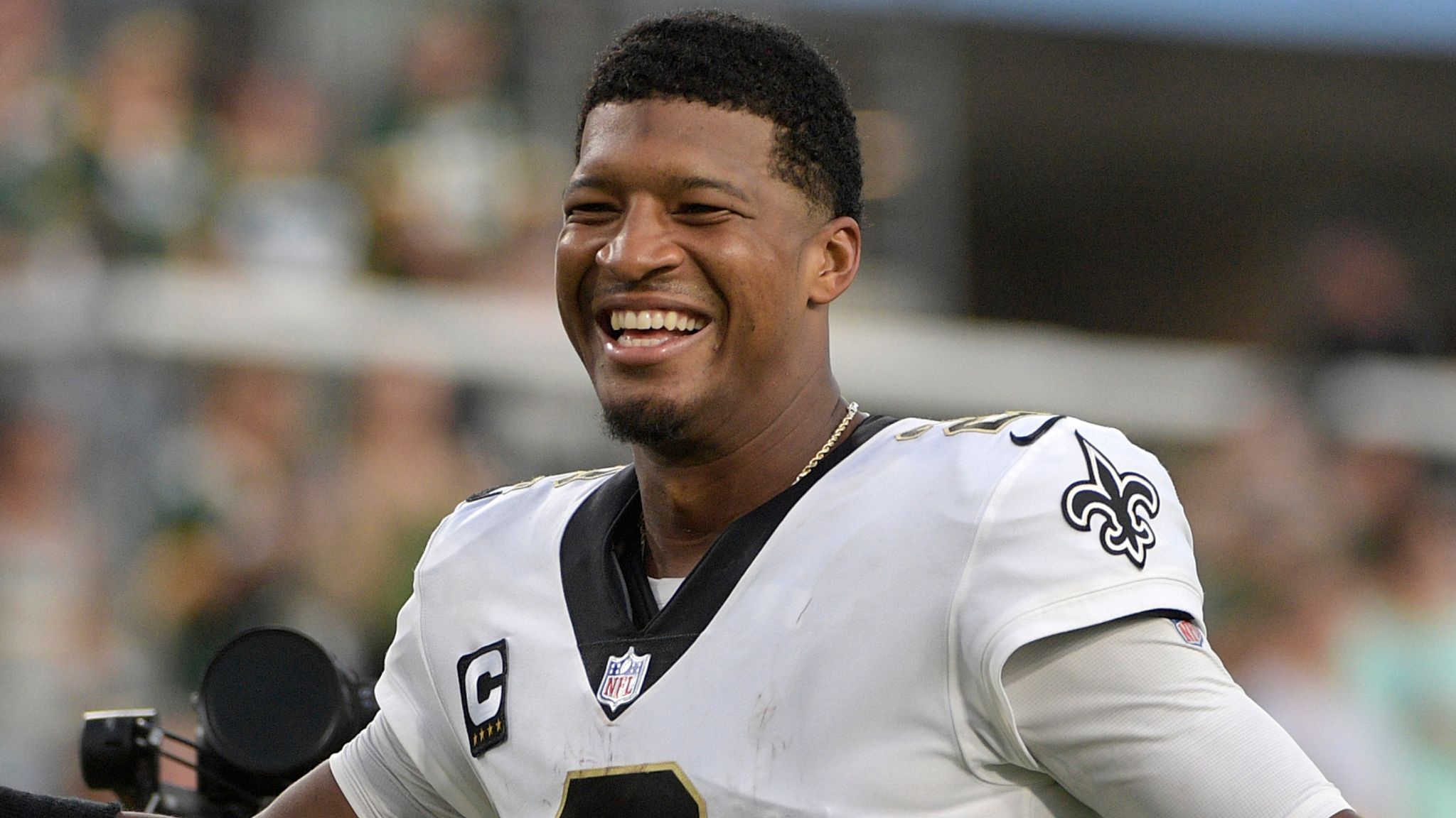 NFL Week One best bits: Jameis Winston throws five touchdown passes for New  Orleans Saints in win over Green Bay Packers, NFL News