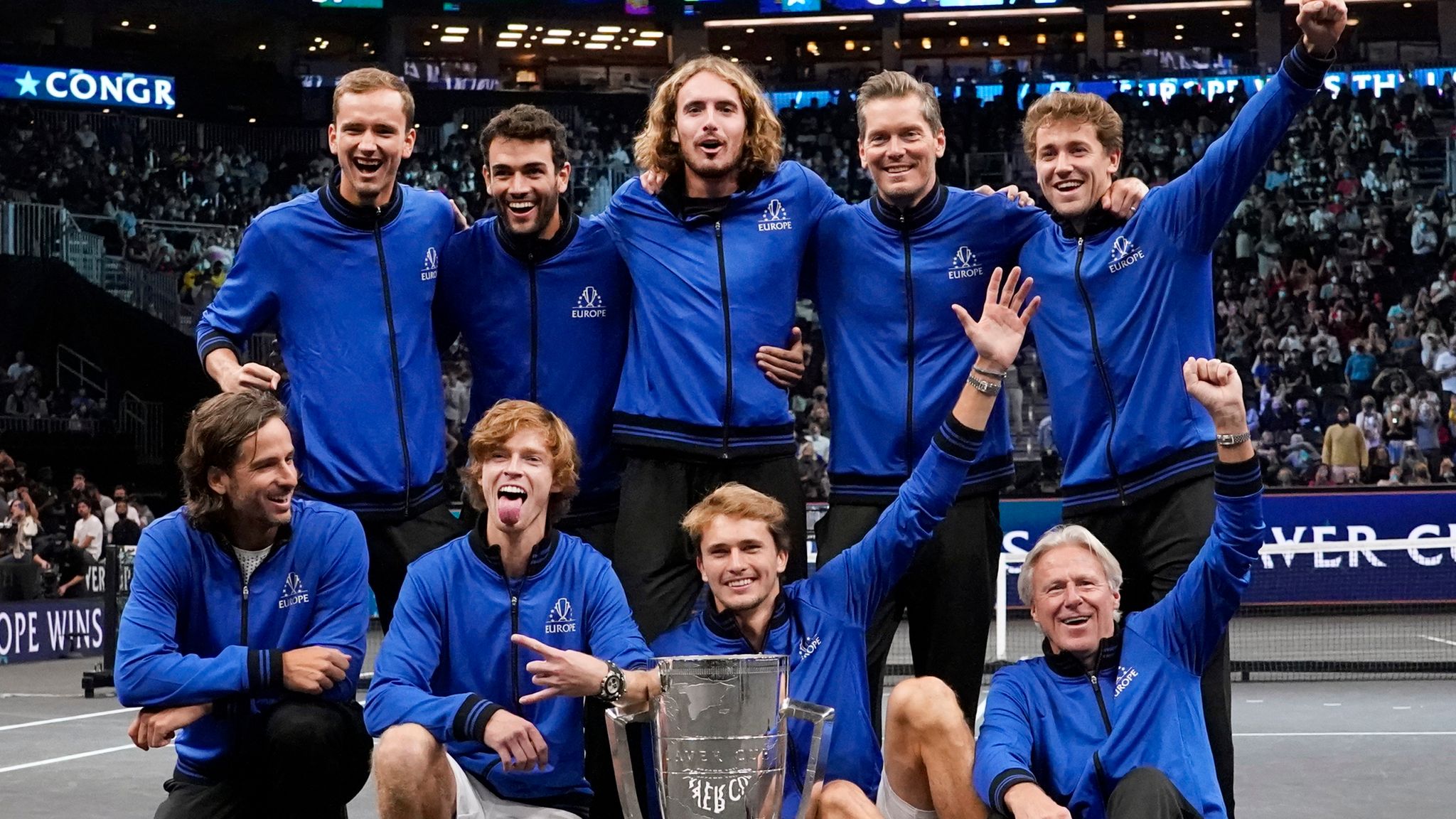 Team Europe win fourth consecutive Laver Cup with an insurmountable 14-1 success over Team World Tennis News Sky Sports