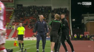 Stoke touchline melee: What happened?