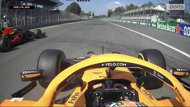 Italian GP race start analysed