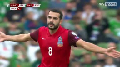 Azerbaijan screamer stuns Rep of Ireland!