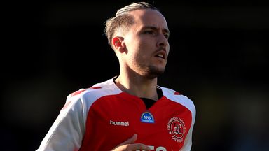Image of Barrie McKay spent last season on loan at Fleetwood Town from Swansea City 