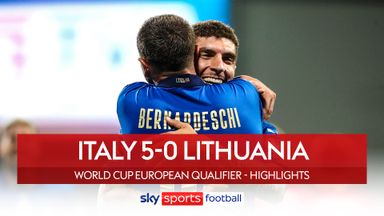 Italy 5-0 Lituania