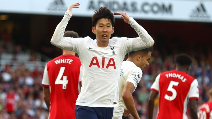 Heung-Min Son pulls a goal back for Spurs
