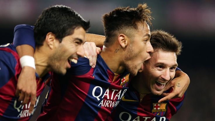 Just over four years ago Barcelona could name a front three of Lionel Messi, Neymar and Luis Suarez - now the trio have all left the Nou Camp