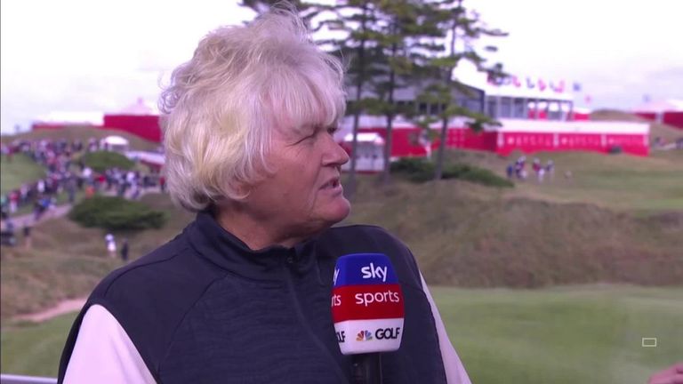 Dame Laura Davies jette un coup d'œil à la composition potentielle des quatuors de la Ryder Cup pour l'équipe américaine et explique pourquoi elle enverrait Bryson DeChambeau et Brooks Koepka ensemble le matin de l'ouverture.