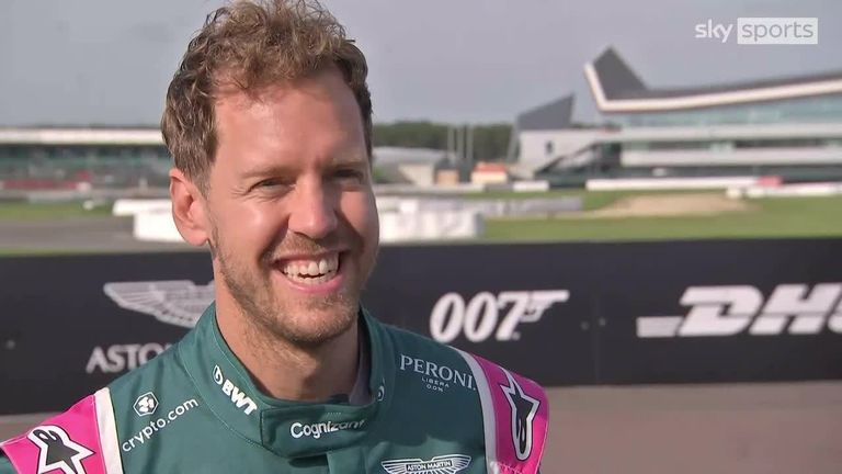 Sebastian Vettel spoke to Craig Slater about the rivalry between Lewis Hamilton and Max Verstappen, his future at Aston Martin and the new James Bond film.