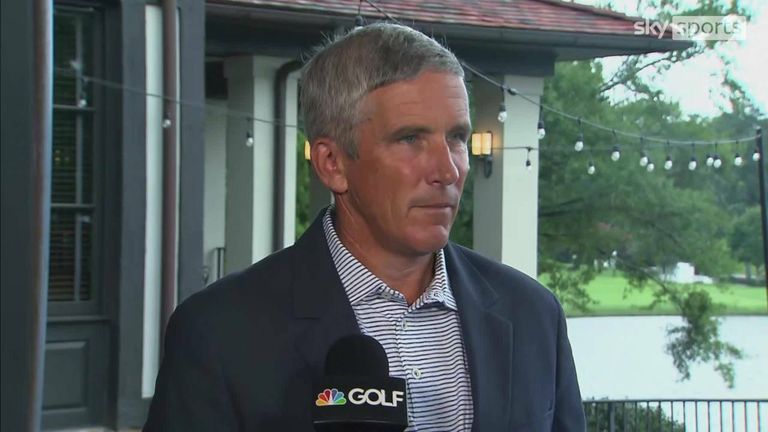 PGA Tour commissioner Jay Monahan explains changes that will be made to the fan code of conduct at tournaments, following incidences of spectators causing disruption at events. 