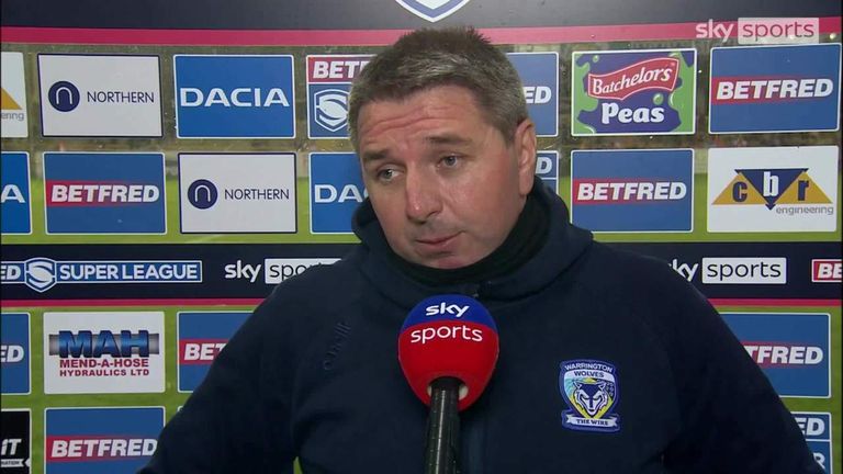 Warrington head coach Steve Price was pleased with their first-half performance in their win over Castleford, but was disappointed with what happened in the second half