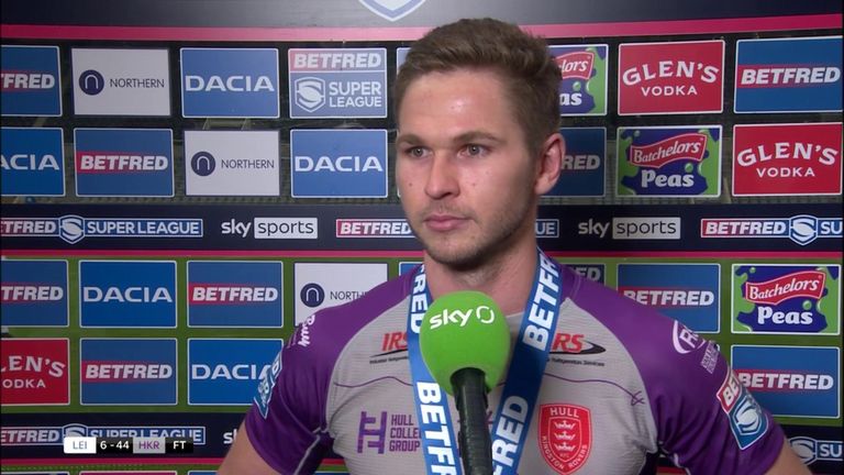Matt Parcell felt speeding up their play was key to getting Hull KR back on track against Leigh.