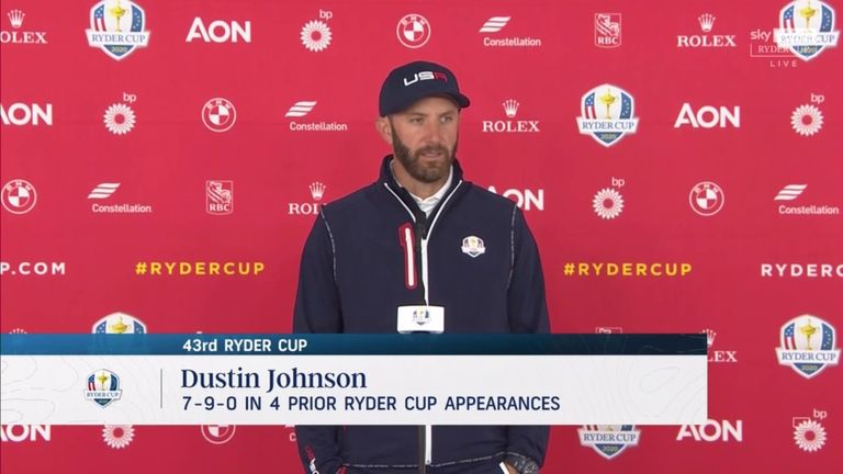 Dustin Johnson is looking forward to a different role for Team USA this week at Whistling Straits, where the former world No 1 is the oldest player in Steve Stricker's side