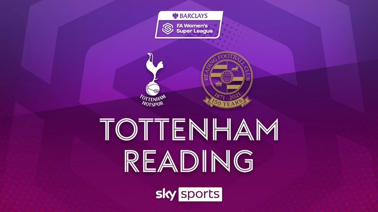 WSL Tottenham 1-0 reading