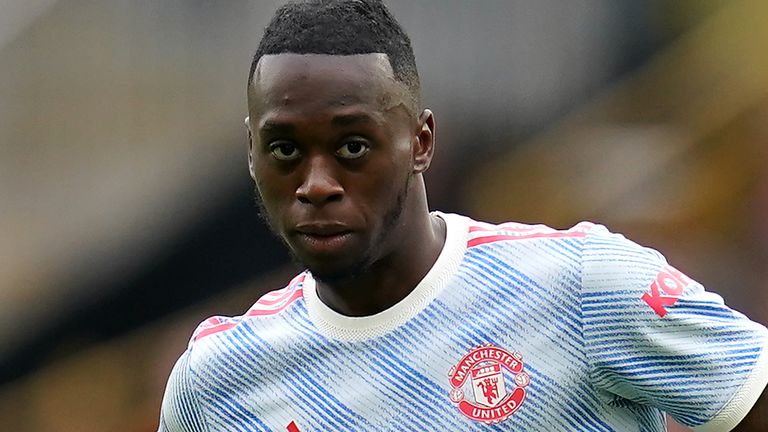 Manchester United defender Aaron Wan-Bissaka (PA)