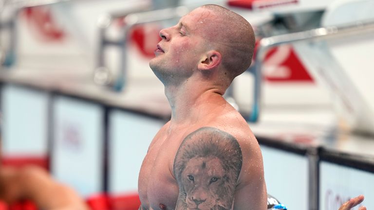 Peaty was unable to break his own world record at the Tokyo Olympics