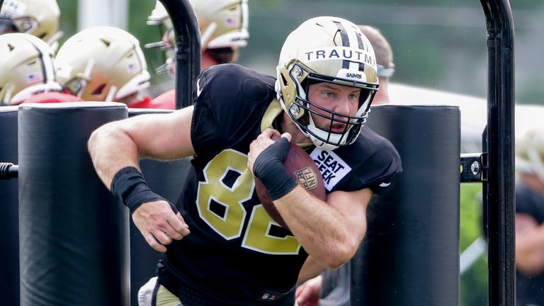 Saints tight end Adam Trautman is primed for an expanded role in New Orleans