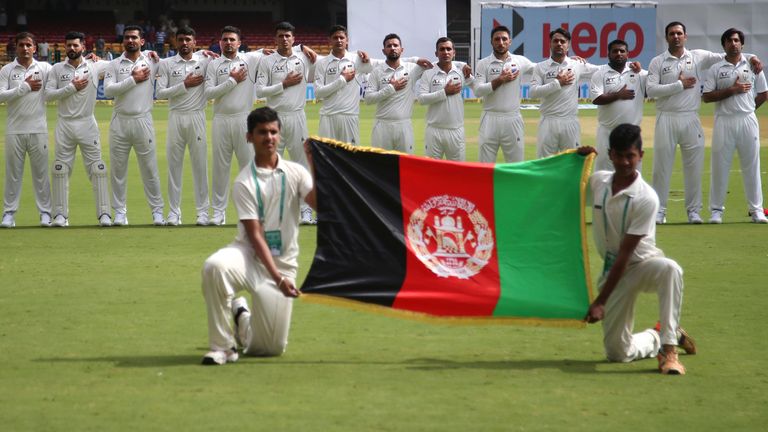 Afghanistan were set to face Australia in Hobart (AP)