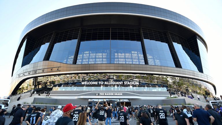 Ireland were due to play the USA at Allegiant Stadium, home of the NFL's Las Vegas Raiders
