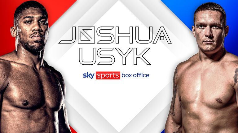 Joshua vs Usyk: Booking information for world heavyweight title fight at  Tottenham Hotspur Stadium | Boxing News | Sky Sports