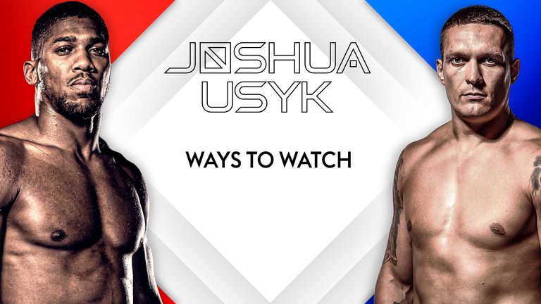 Joshua vs Usyk
