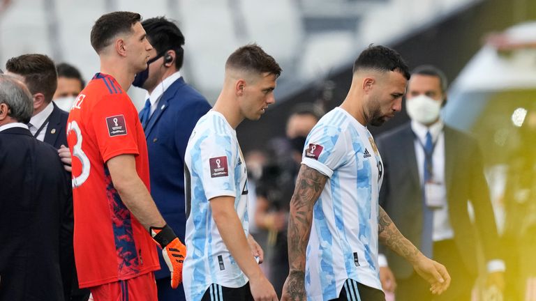 Brazil vs Argentina: Emiliano Martinez and Emiliano Buendia returning to Europe to quarantine in Croatia | Football News | Sky Sports