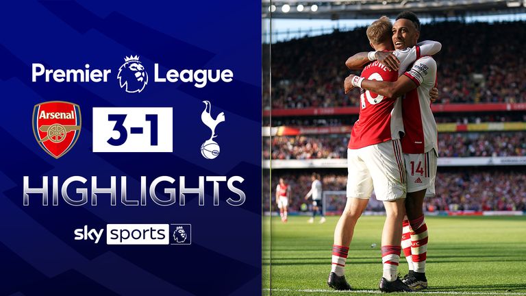 Arsenal v Tottenham highlights