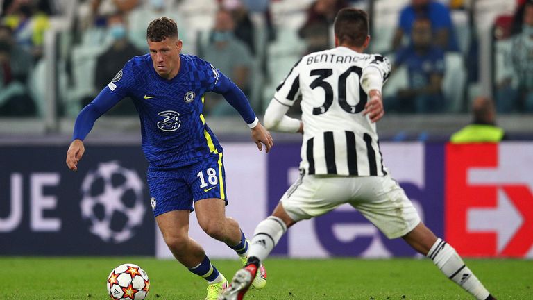 TURIN, ITALY - SEPTEMBER 29: during the UEFA Champions League group H match between Juventus and Chelsea FC at  on September 29, 2021 in Turin, Italy. (Photo by Chris Lee - Chelsea FC/Chelsea FC via Getty Images,)