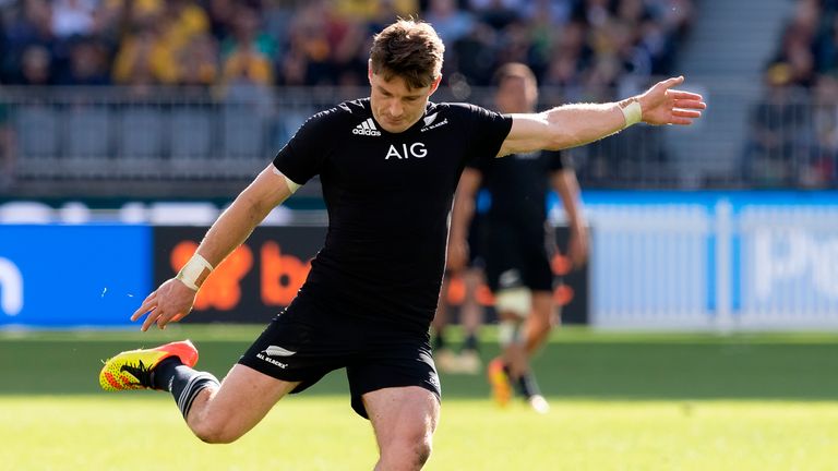 The 30-year-old will start at fly-half for the All Blacks at the Principality Stadium 
