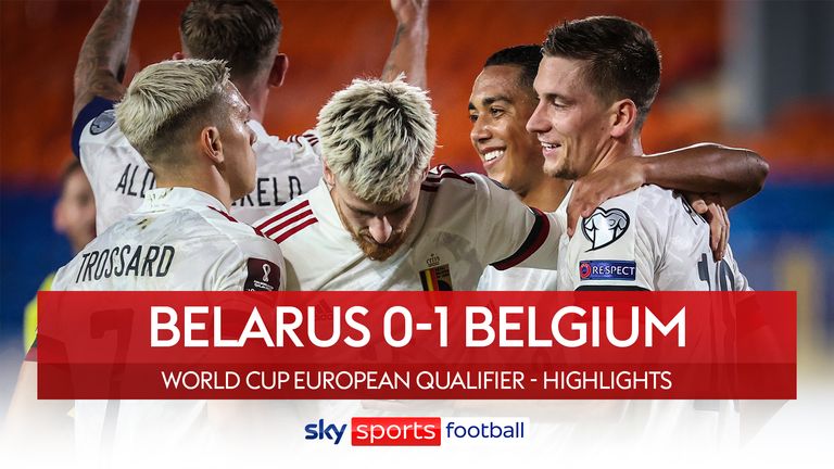Belarus 0-1 Belgium