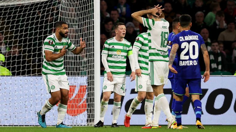 Cameron Carter-Vickers pleads after giving away a penalty