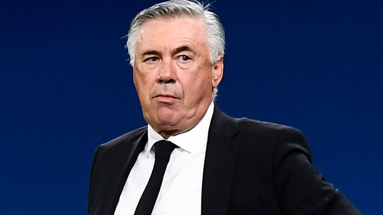 Real Madrid boss Carlo Ancelotti (AP)