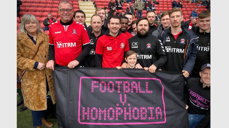 Charlton Invicta, Football v Homophobia