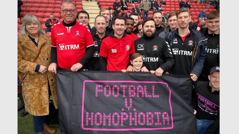 Charlton Invicta, Football contre Homophobie