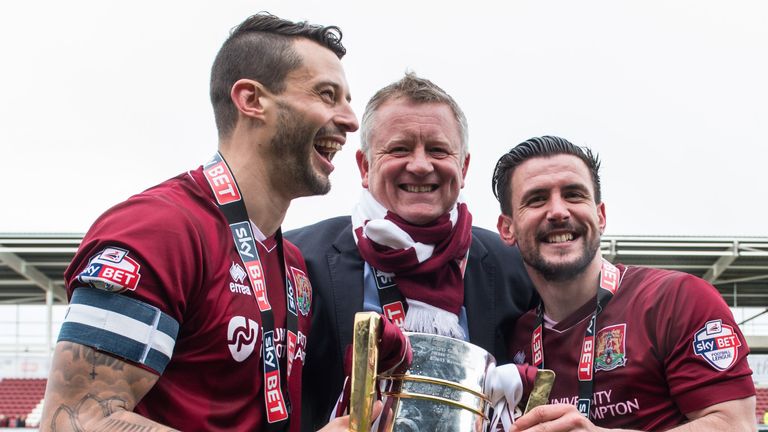 The 53-year-old had previously lifted the Sky Bet League Two title with Northampton in 2016