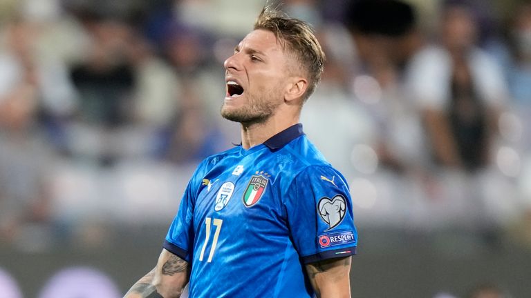 L'attaquant italien Ciro Immobile