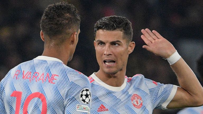 Cristiano Ronaldo and Raphael Varane: David de Gea backs Man Utd to fight for 'big trophies'
