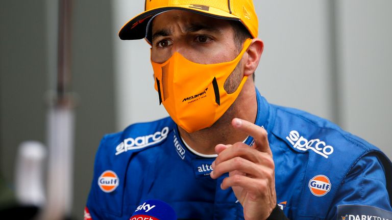 McLaren's Daniel Ricciardo is desperate to put his error in Mexico behind him