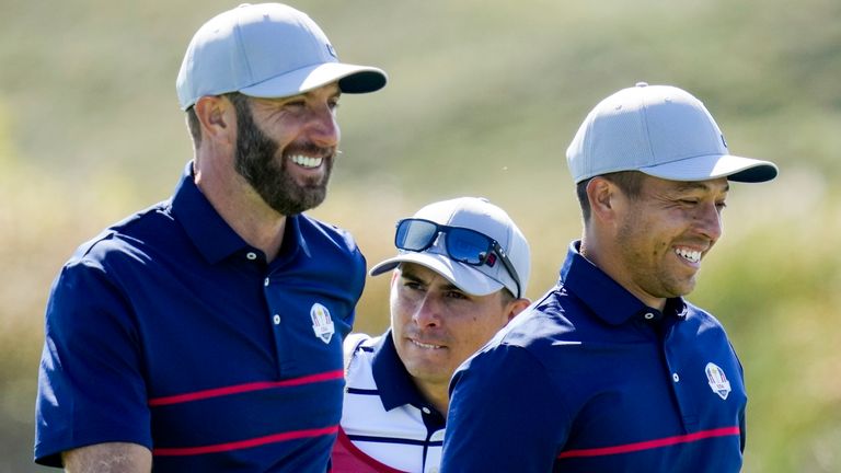USA Ryder Cup duo Dustin Johnson and Xander Schauffele are both signed up for the Saudi International