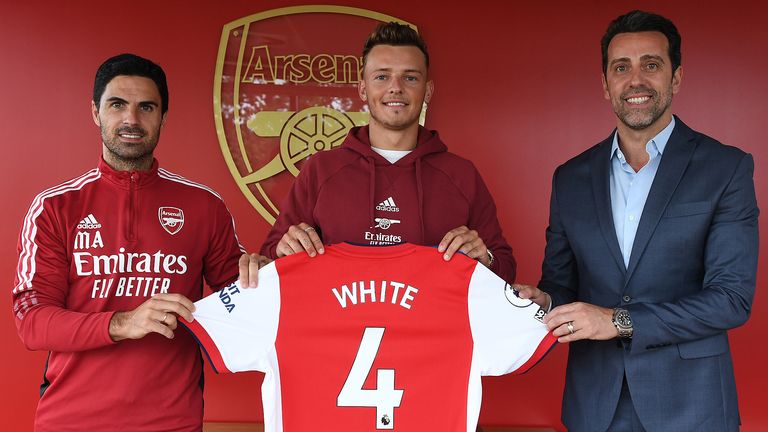 The Gunners spent £50m on defender Ben White this summer