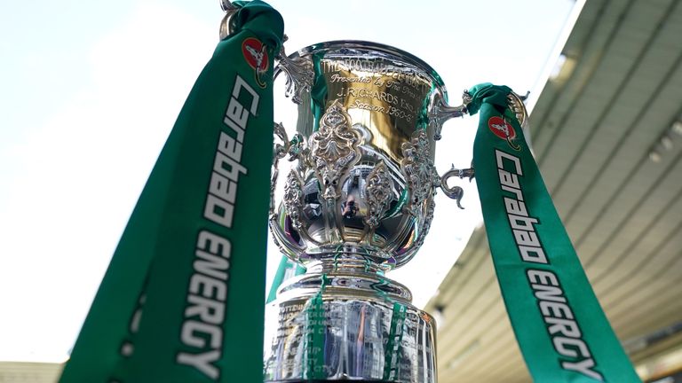 Carabao Cup trophy (PA)
